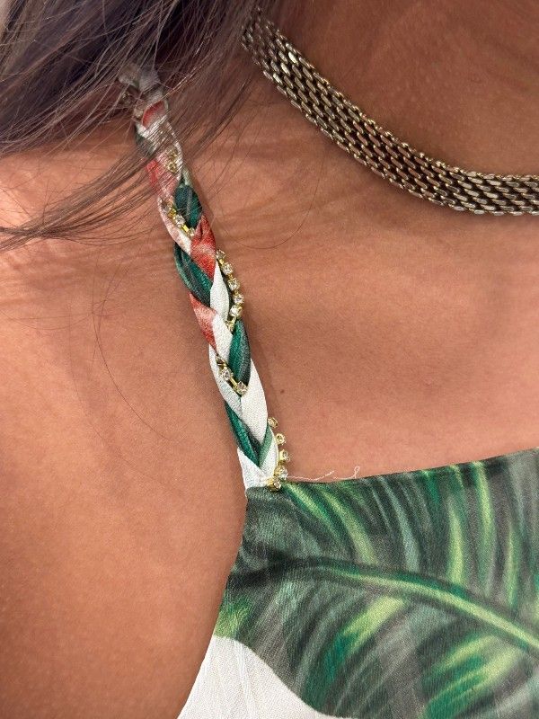 Guess - Sl Gaelle Crop Top - Groen