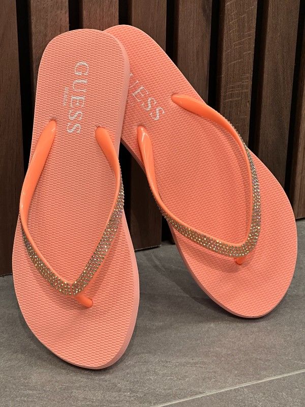 Guess - Flip Flop Rhinestone - Oranje