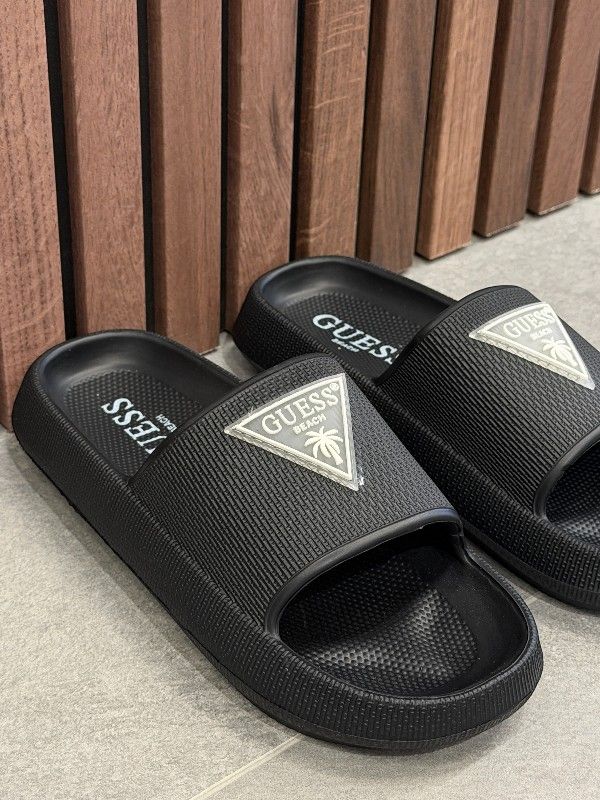 Guess - Slippers - Zwart