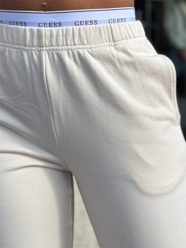 Guess - Sofia Cuffed Pants - Off-white