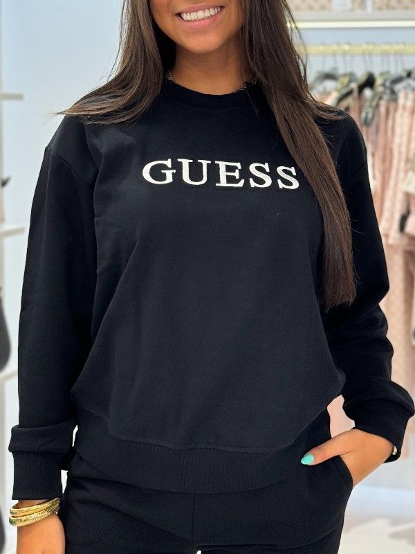 Guess - Sofia Round Neck - Zwart