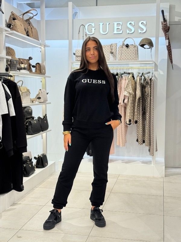 Guess - Sofia Round Neck - Zwart