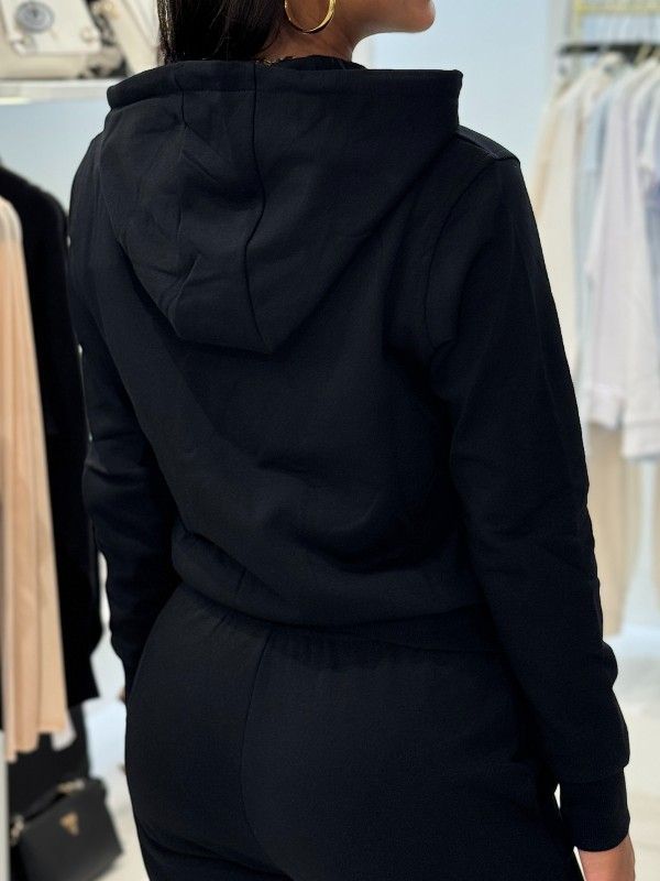 Guess - Sofia Zipper Sweatshirt - Zwart