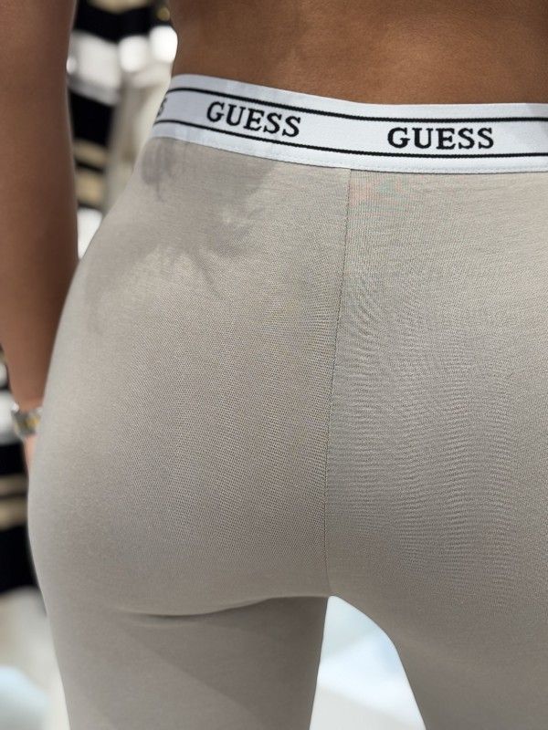 Guess Active - New Aline Leggings 4/4 Eco Str - Groen