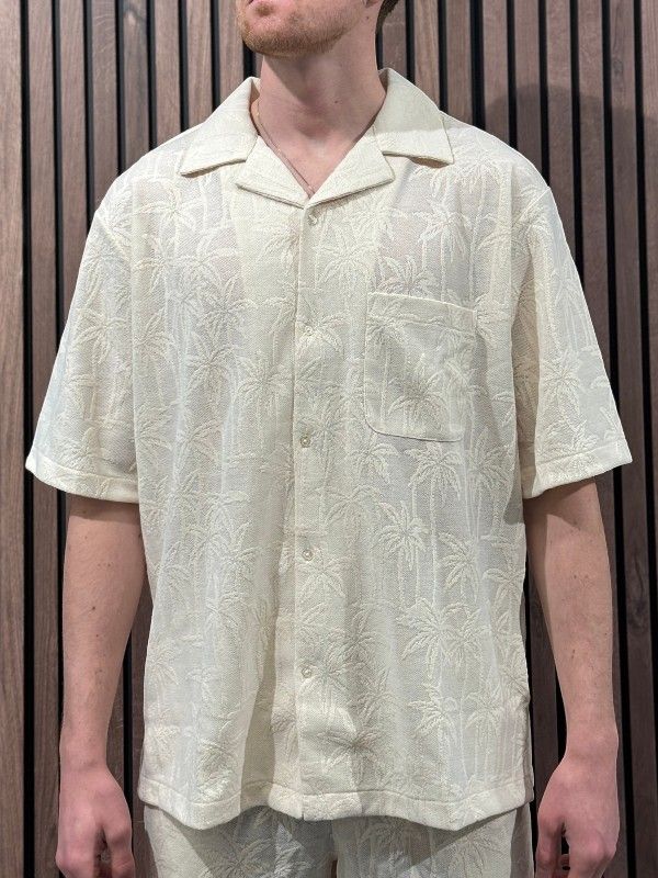 Guess - Ss Bowling Resort Palm - Beige