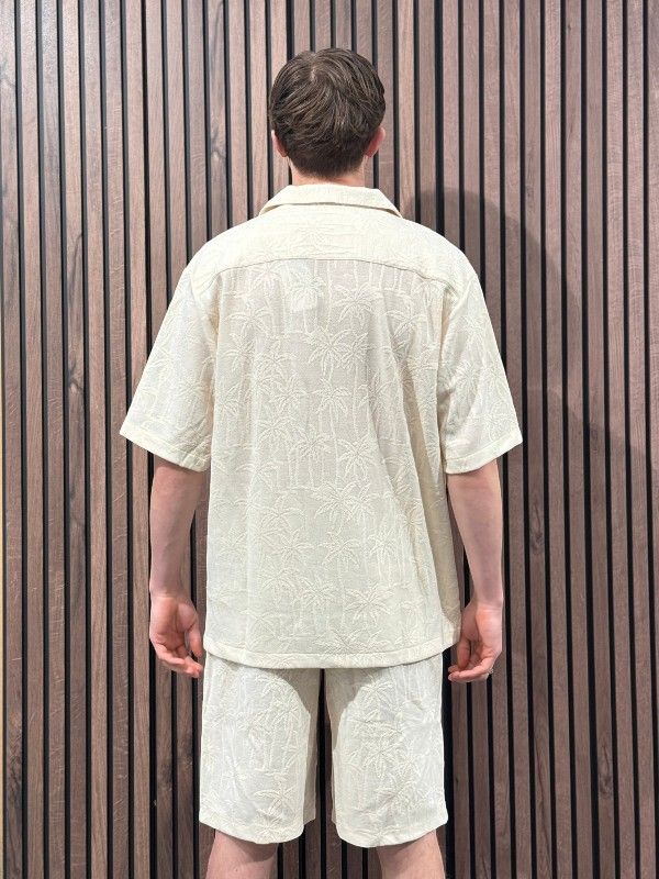 Guess - Ss Bowling Resort Palm - Beige