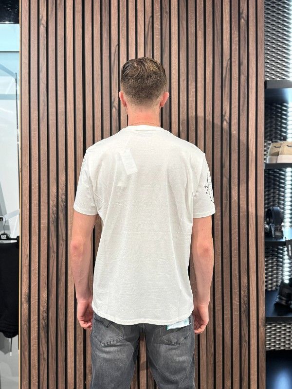 Guess - Ss Bsc 1981 Postage Tee - Wit