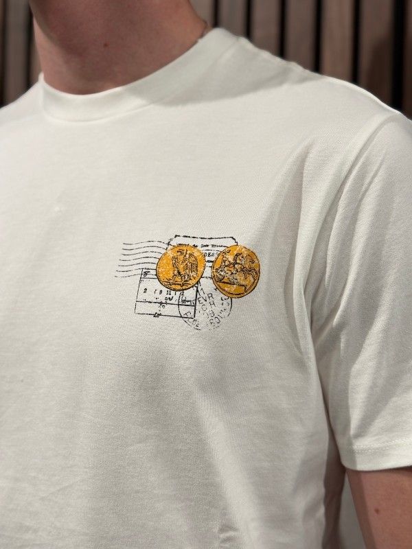 Guess - Ss Bsc Vacation Tee - Wit