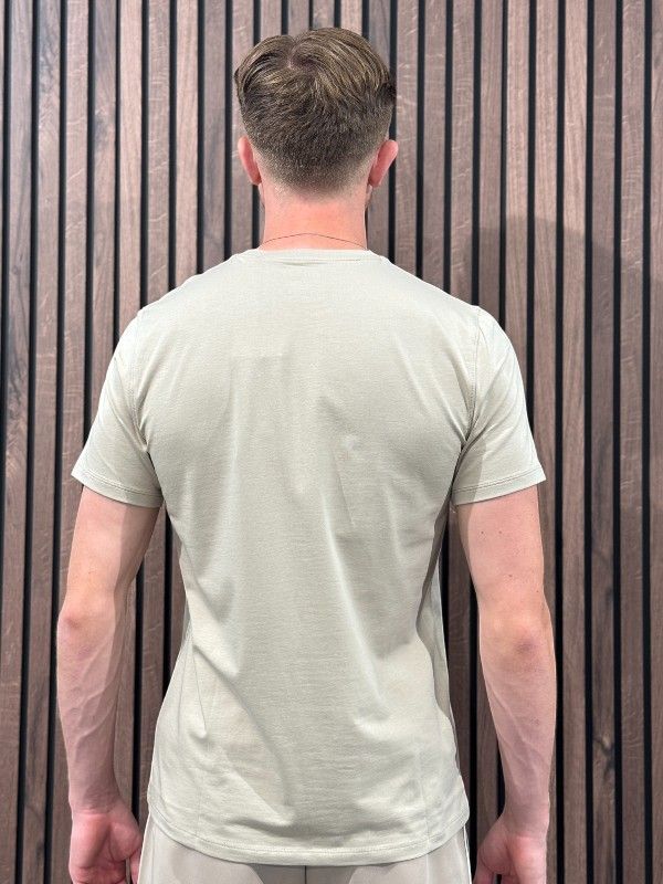 Guess - Ss Cn Basic Pima Tee - Beige