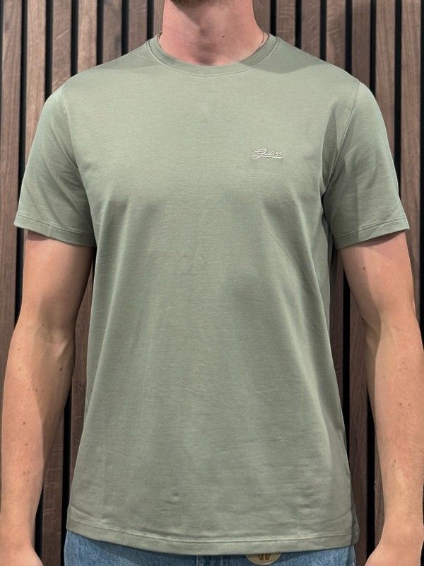 Guess - Ss Cn Basic Pima Tee - Groen