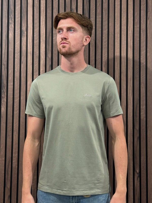 Guess - Ss Cn Basic Pima Tee - Groen