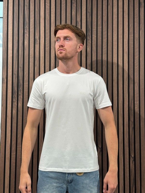 Guess - Ss Cn Basic Pima Tee - Wit