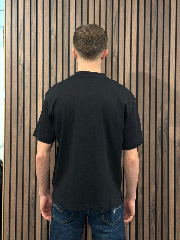 Guess - Ss Cn Diamante Logo Tee - Zwart