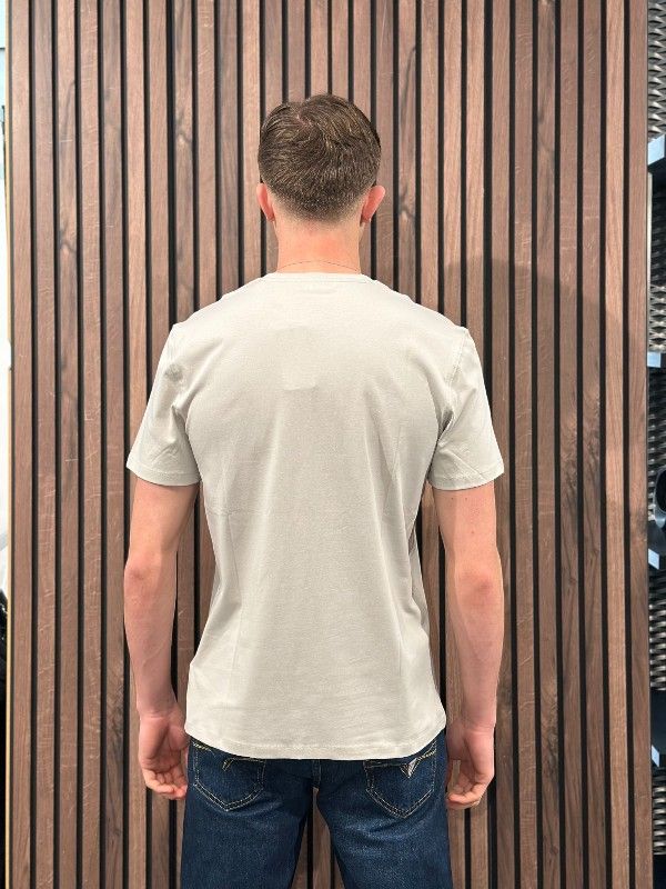 Guess - Ss Cn Logo Box Tee - Grijs