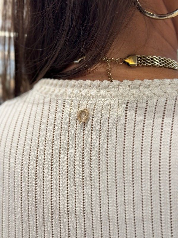 Guess - Ss Cn Michelle Swtr - Wit