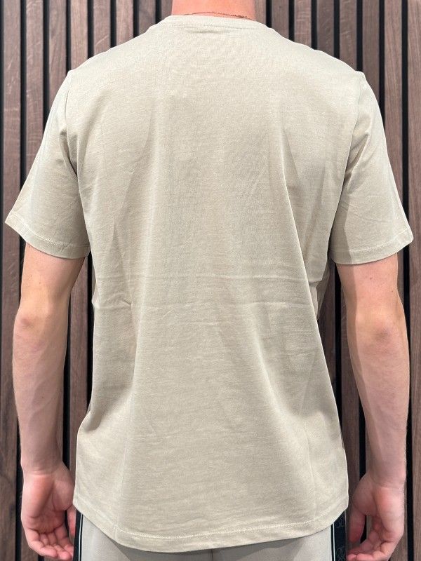 Guess - Ss Cn Patch Tee - Beige