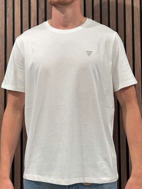Guess - Ss Cn Patch Tee - Wit
