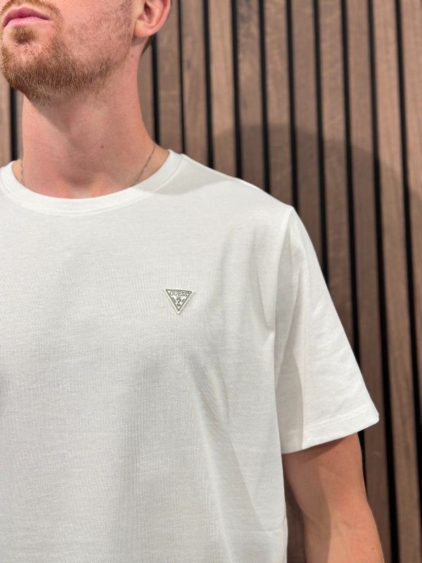 Guess - Ss Cn Patch Tee - Wit