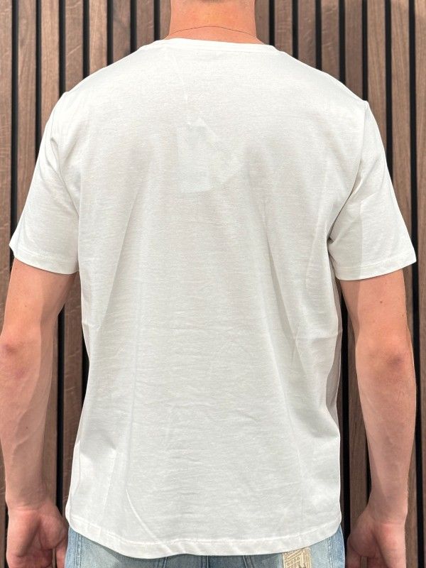 Guess - Ss Cn Patch Tee - Wit