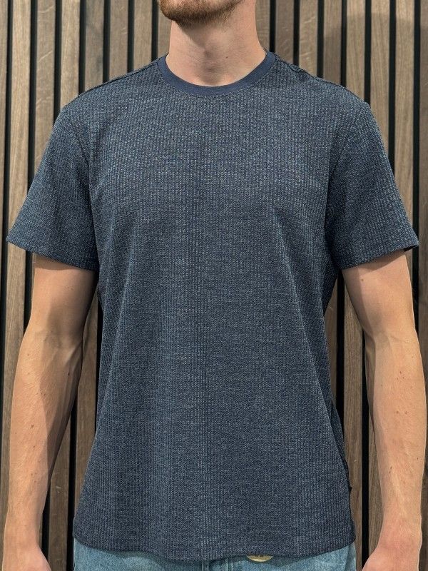 Guess - Ss Owen Knit Crew - Blauw