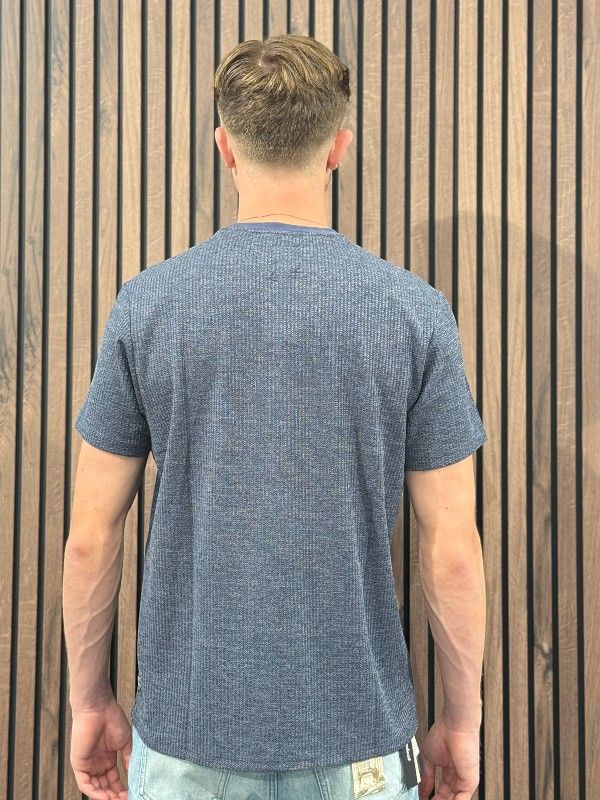 Guess - Ss Owen Knit Crew - Blauw