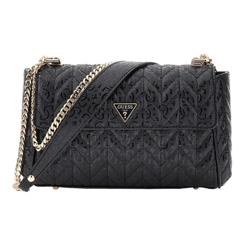 Guess - Stacey Convertible Xbody Flap - Zwart