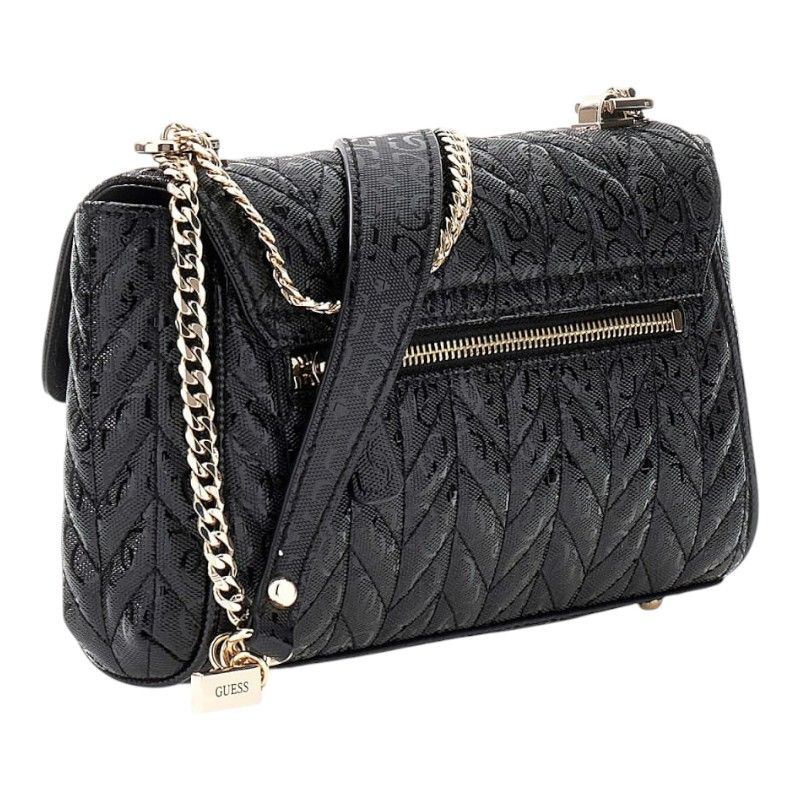 Guess - Stacey Convertible Xbody Flap - Zwart