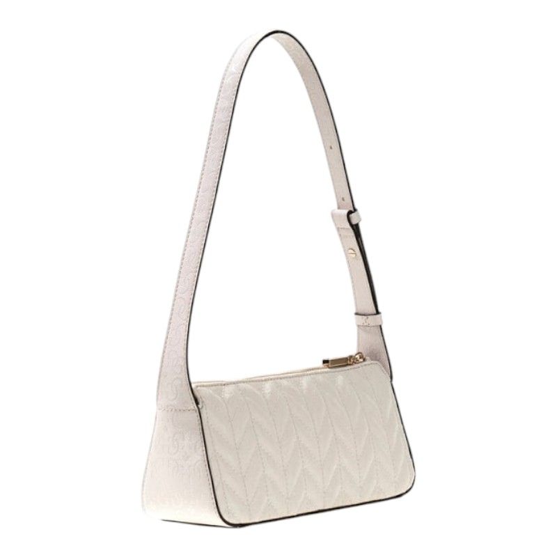Guess - Stacey Mini Shoulder Bag - Wit