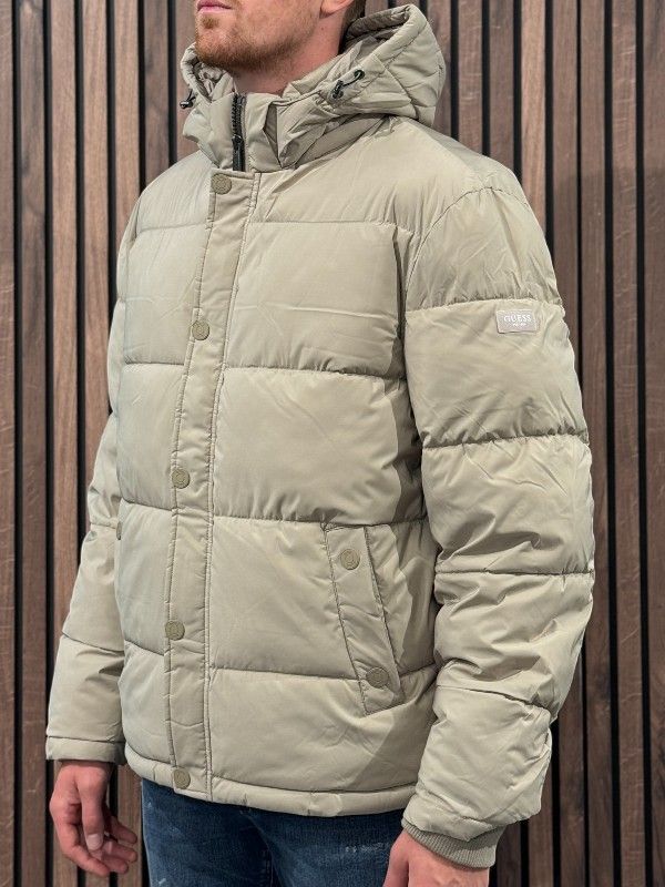 Guess - Strech Puffa Jacket - Beige