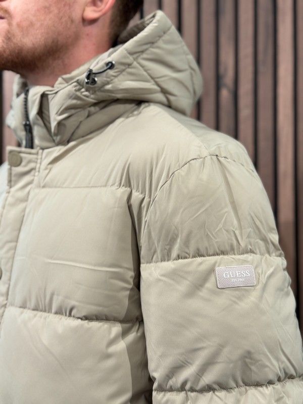 Guess - Strech Puffa Jacket - Beige