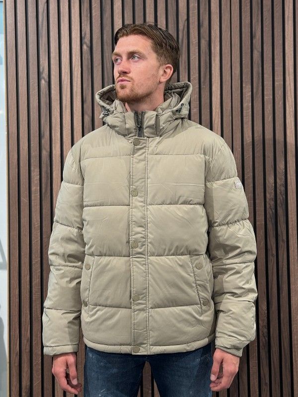 Guess - Strech Puffa Jacket - Beige