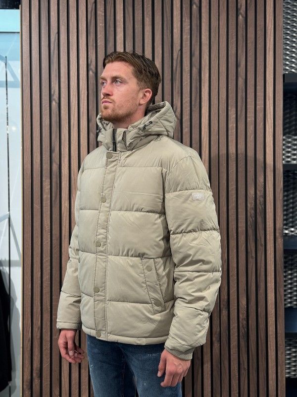 Guess - Strech Puffa Jacket - Beige