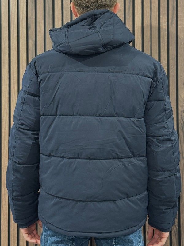 Guess - Strech Puffa Jacket - Blauw
