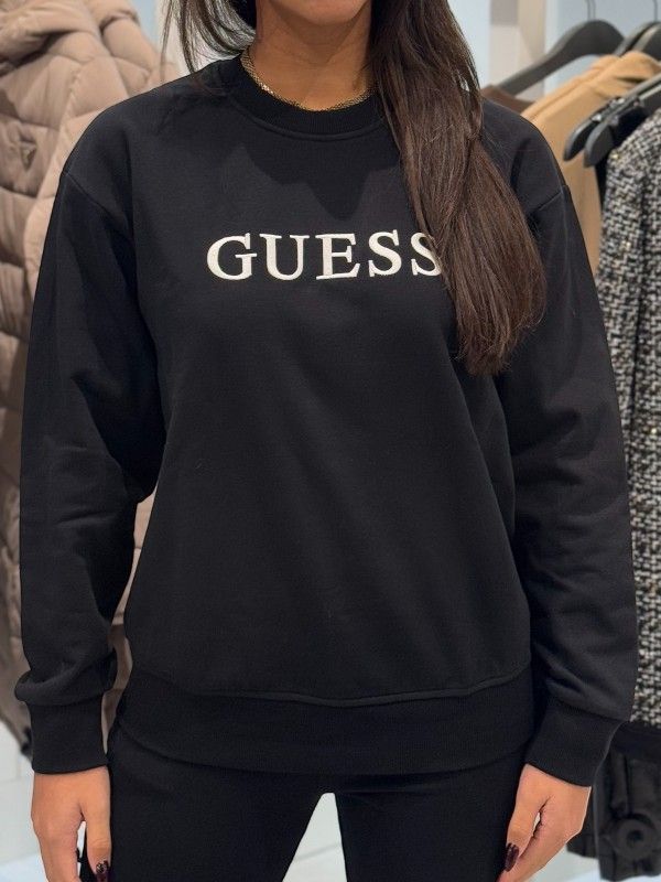 Guess - Sofia Round Neck - Zwart