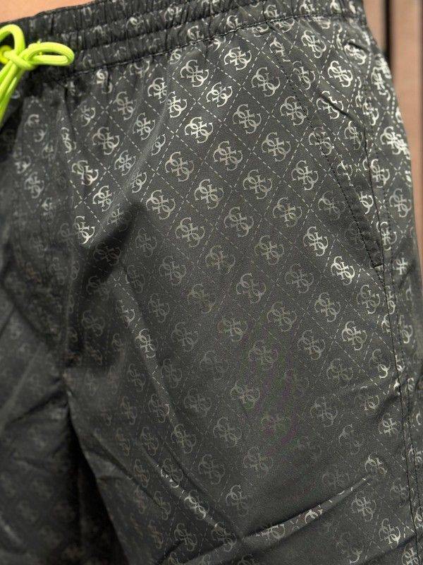 Guess - Swimtrunk New 4G Logo - Zwart