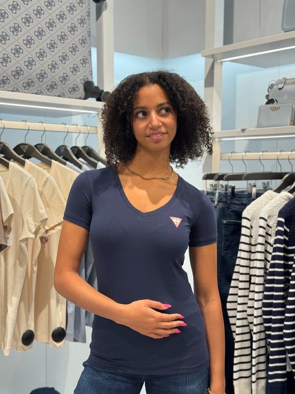 Guess - T-shirt - Donkerblauw