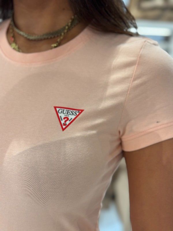 Guess - Triangle Tee - Peach