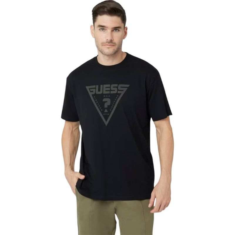 Guess Active - Azha Cn Over T-shirt - Zwart