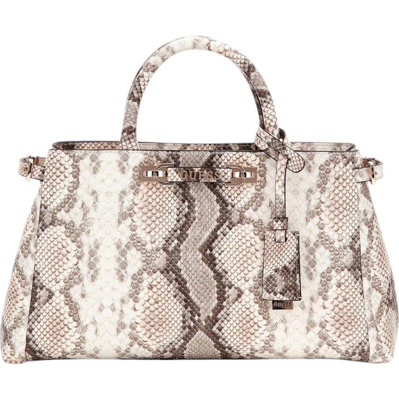 Guess - Lefia Luxury Satchel - Beige