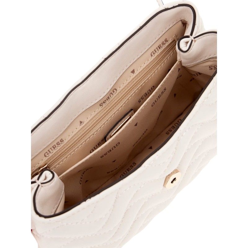 Guess - Melisandra Mini Tp Hndle Flap - Beige