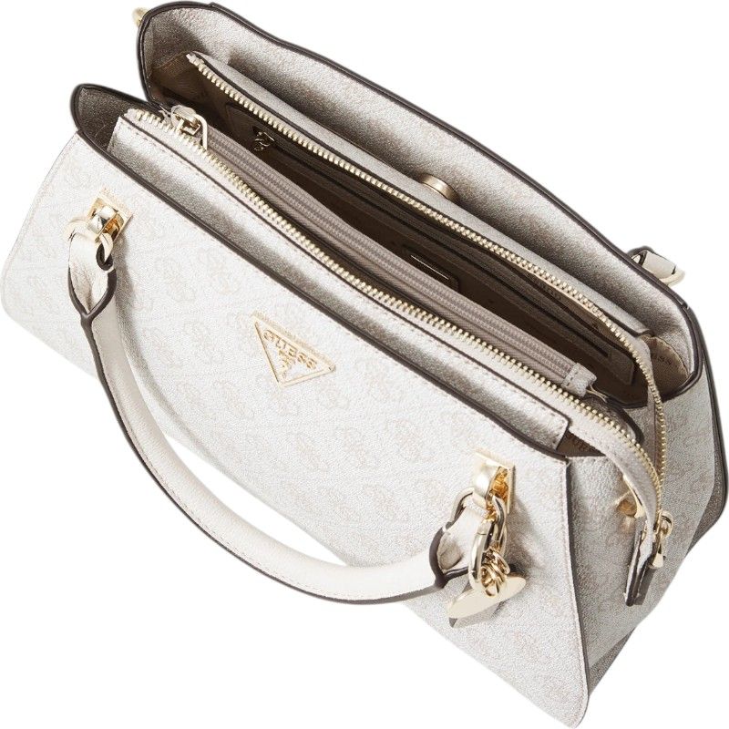 Guess - Noelle Luxury Satchel - Beige