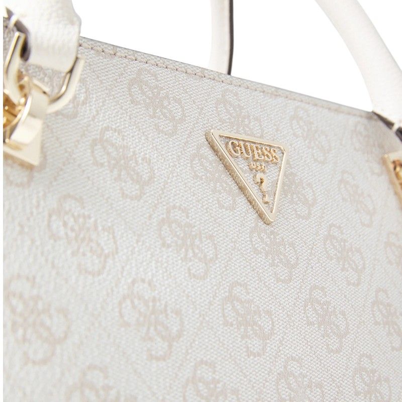 Guess - Noelle Luxury Satchel - Beige
