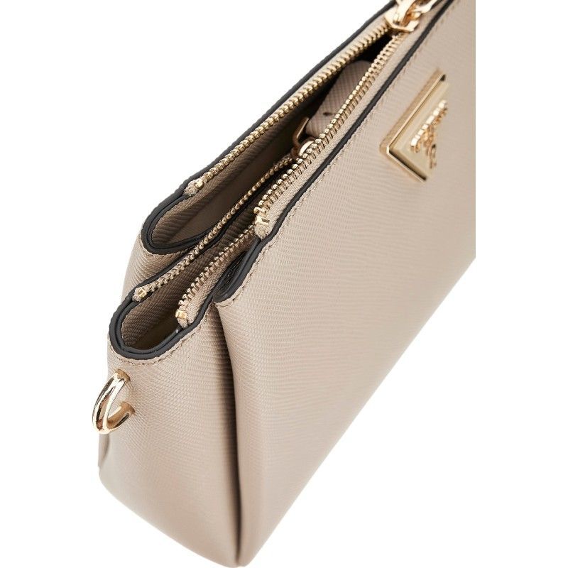 Guess - Noelle Tri Compartment Xbody - Beige