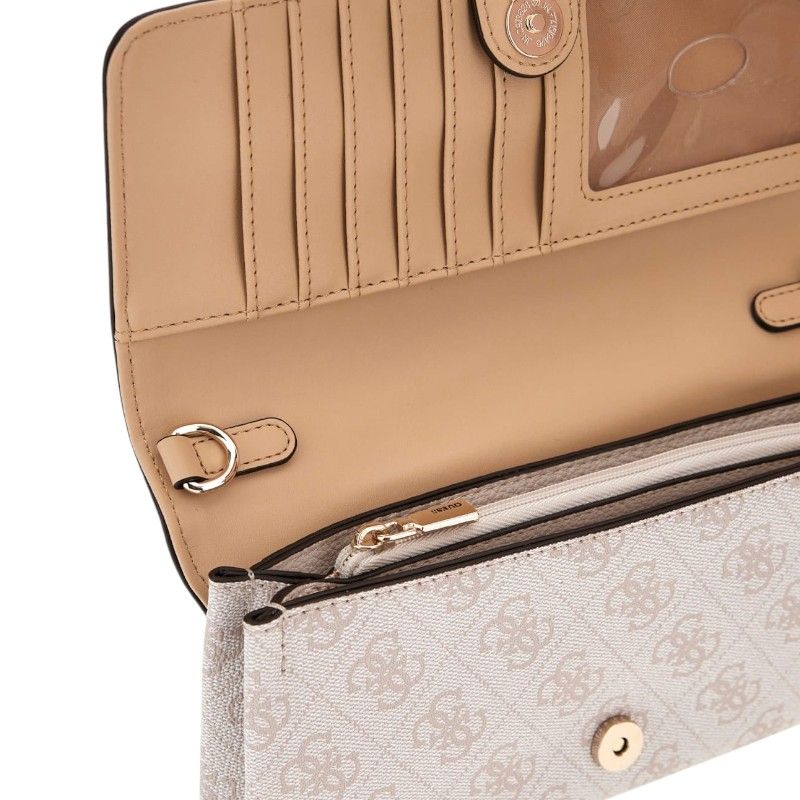 Guess - Noelle Xbody Flap Organizer - Beige