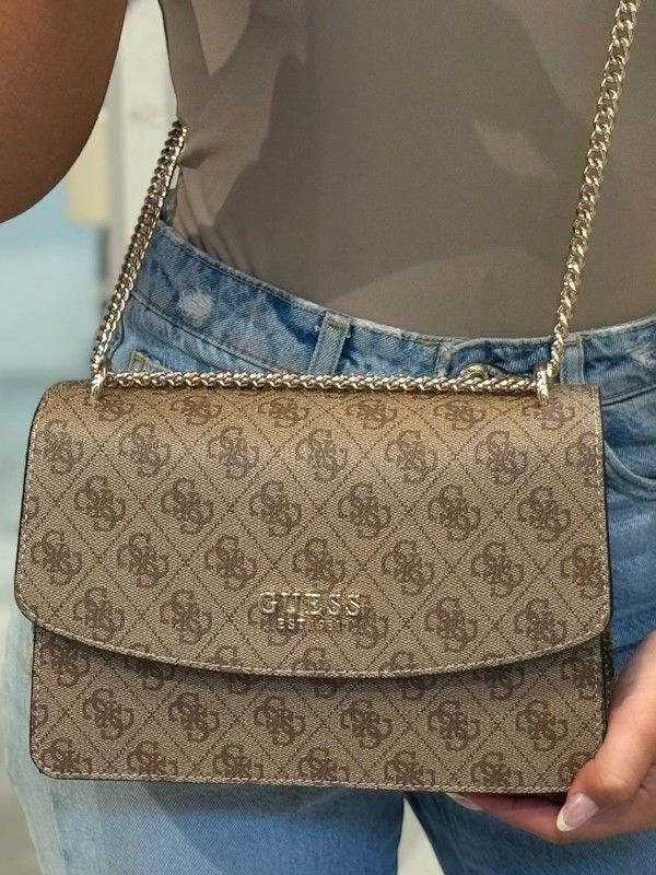 Guess - Calista Convertible Xbody Flap - Beige