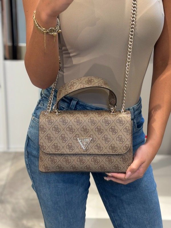 Guess - Eco Erica Cnvrtble Xbody Flap - Bruin