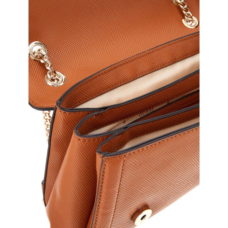 Guess - Noelle II Cnvrtble Xbody Flap - Cognac
