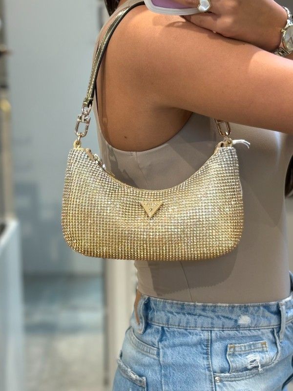 Guess - Zalina Mini Top Zip - Goud