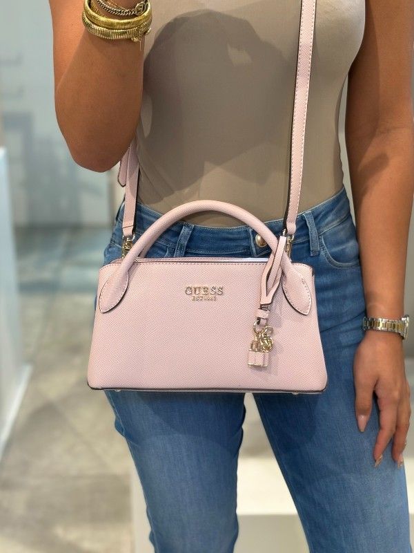 Guess - Fedana Sml Girlfriend Satchel - Roze