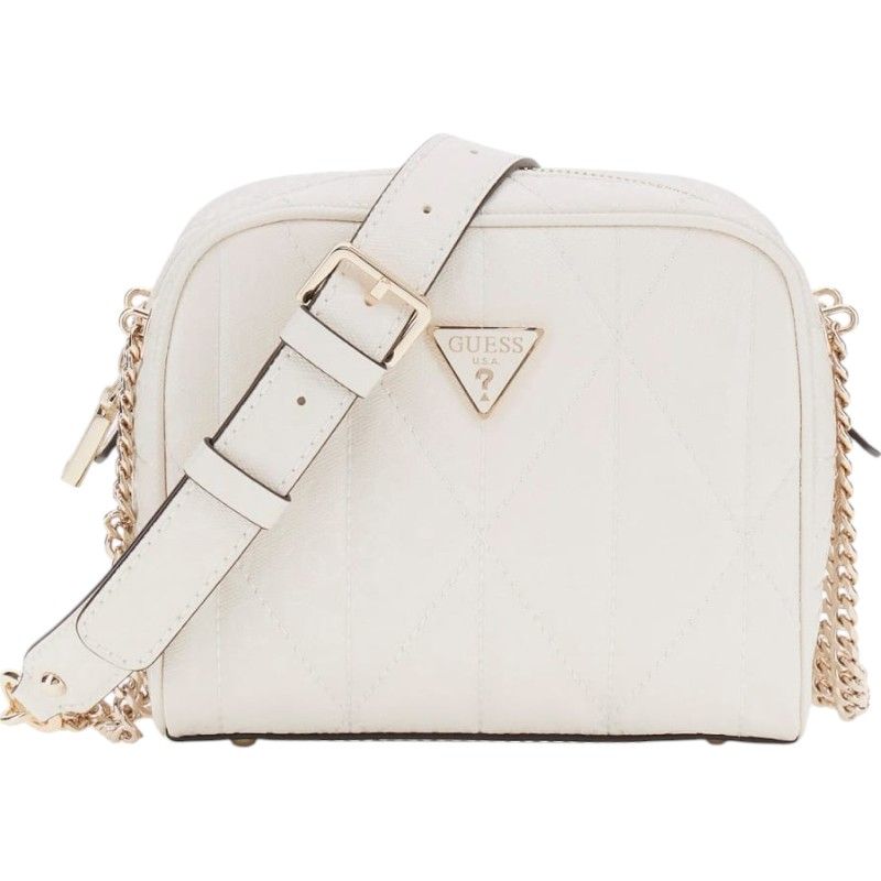 Guess - Aldina Camera Crossbody - Wit